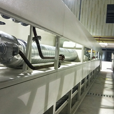 MCM生態公司安裝，新型陶瓷專用烘烤生產線-愛旺工業設備